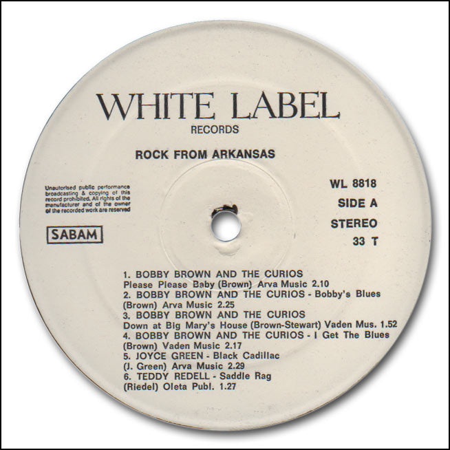 LP - VA - Rock From Arkansas