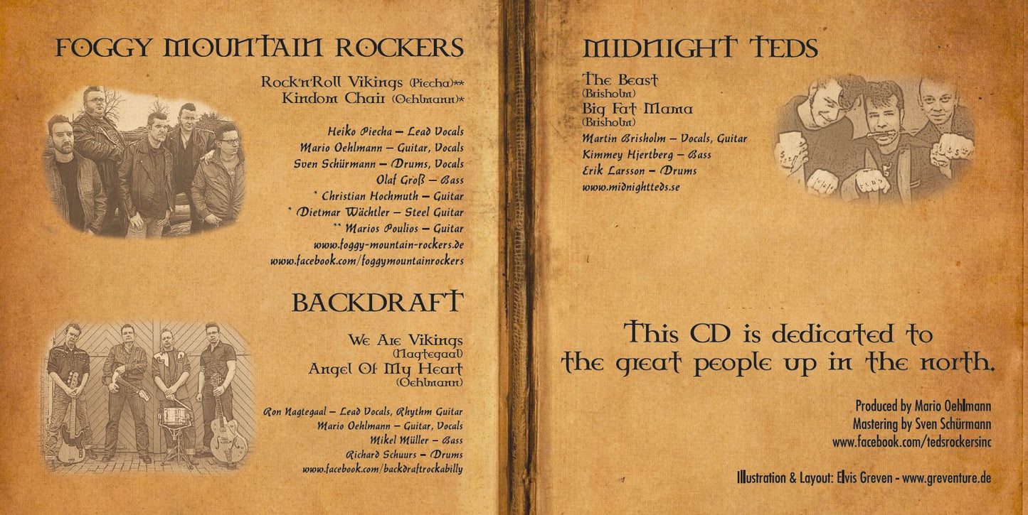 CD - VA - Teds & Rockers Inc. Vol. 1 - Tales From The North