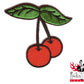 Fuzzy Dude Aufnäher - Cherries Duo