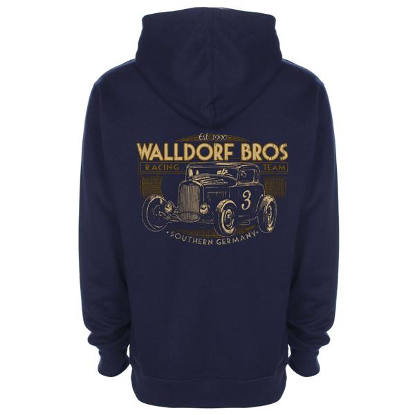 Kids - Zipper-Hoodie - Walldorf Bros, Blue