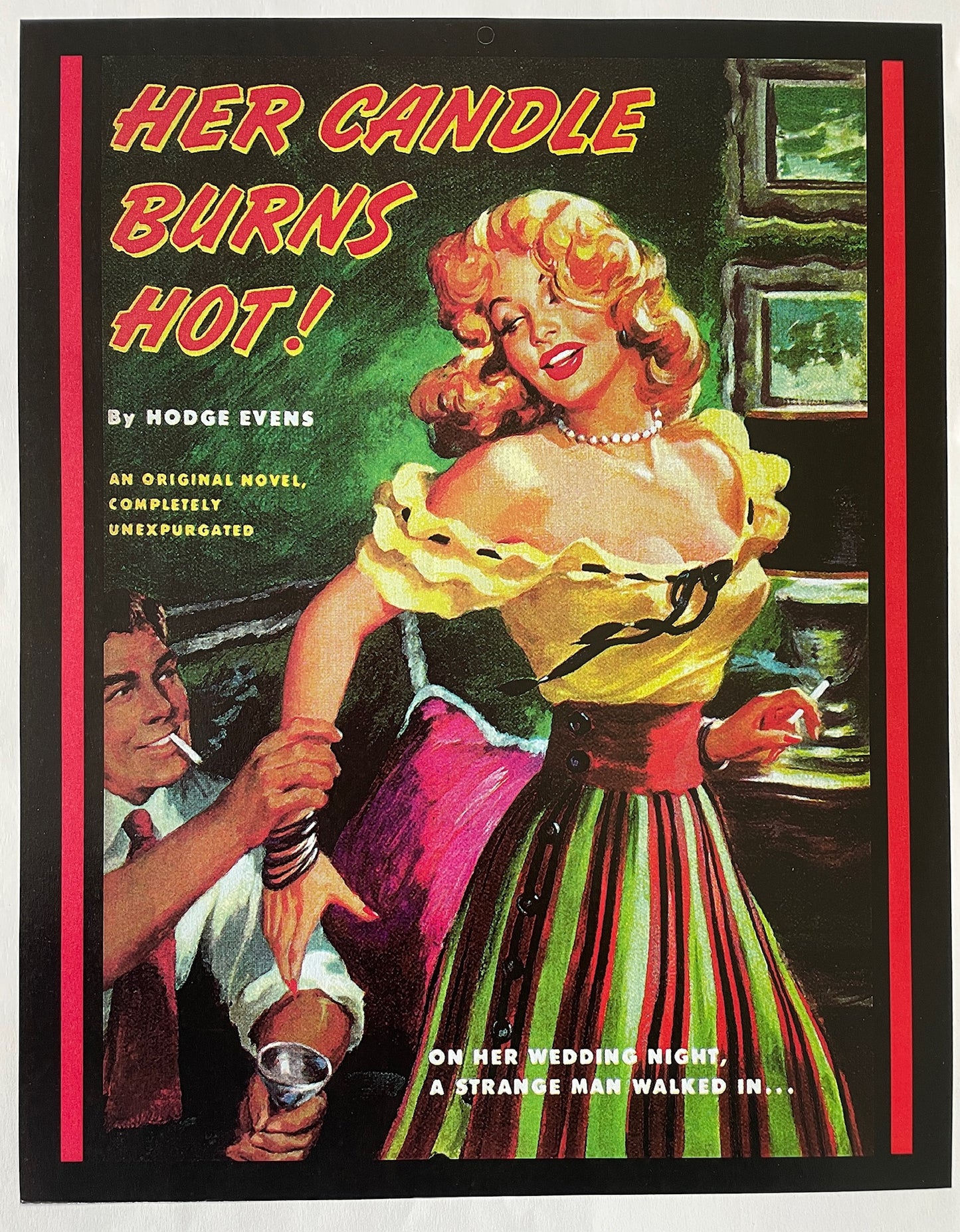 Poster DIN A3 - Her Candle Burns Hot