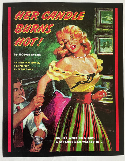 Poster DIN A3 - Her Candle Burns Hot