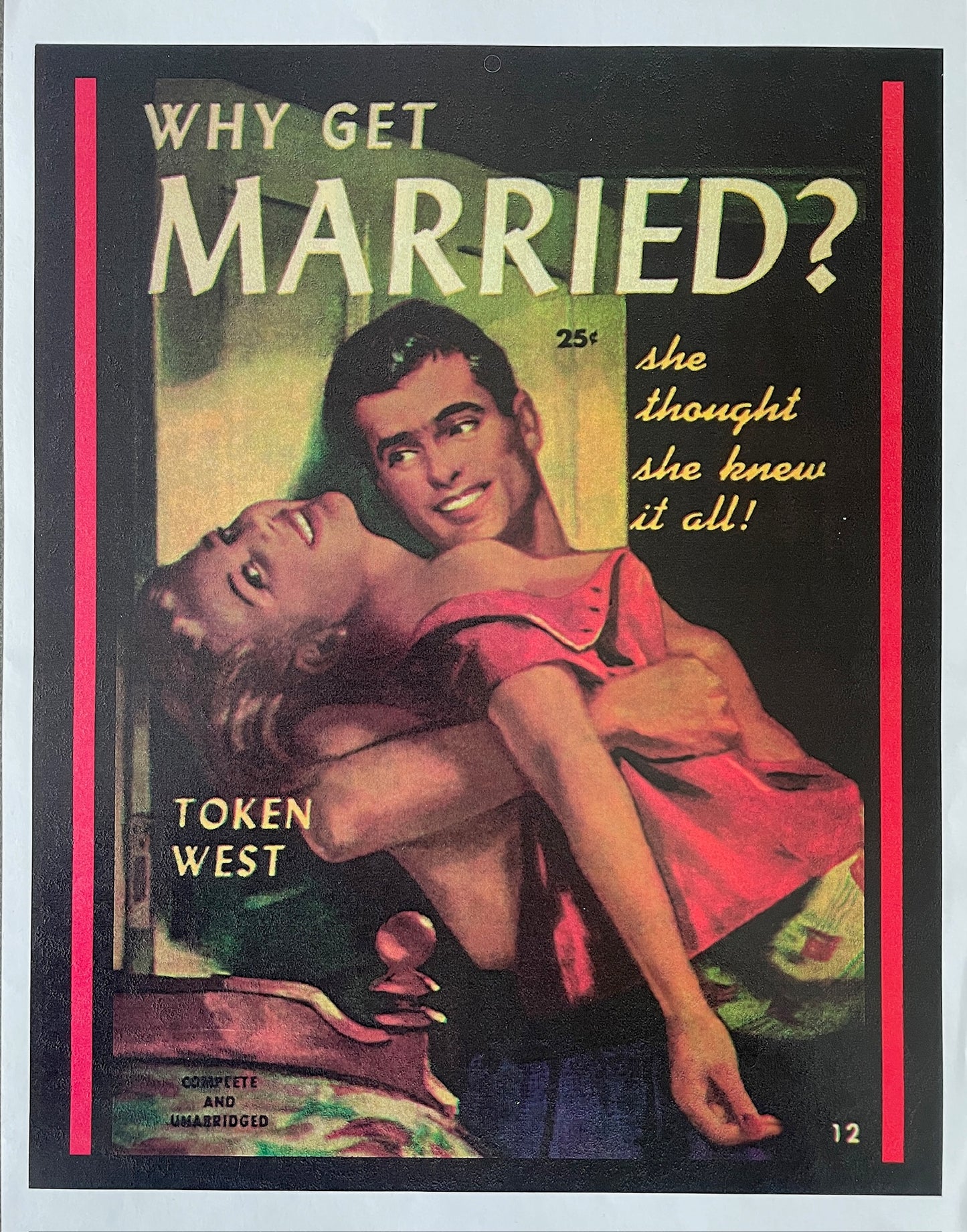 Poster DIN A3 - Why Get Married ?