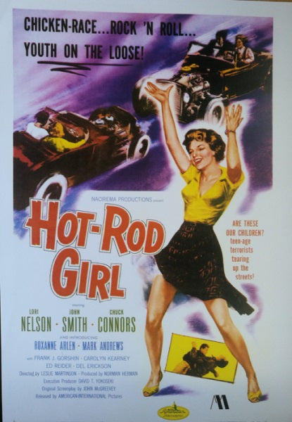 Poster DIN A3 - Hot Rod Girl