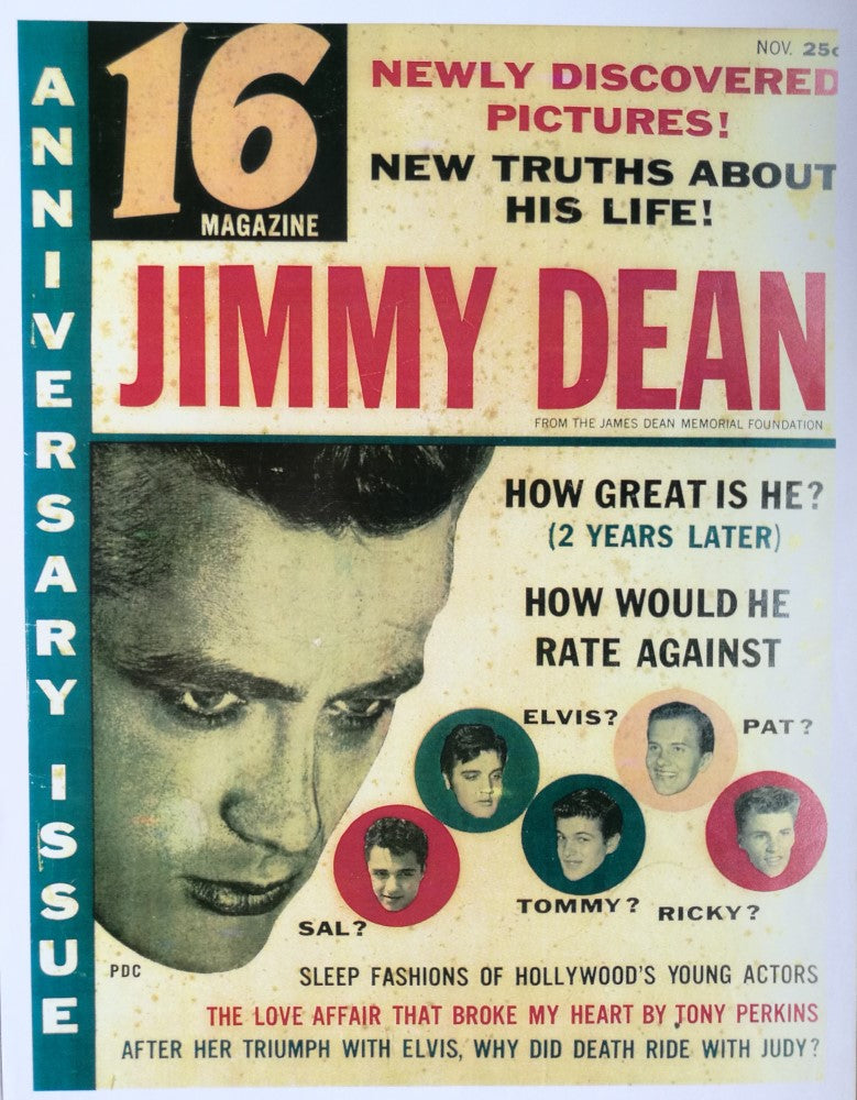 Poster DIN A3 - Jimmy Dean - 16 Magazine