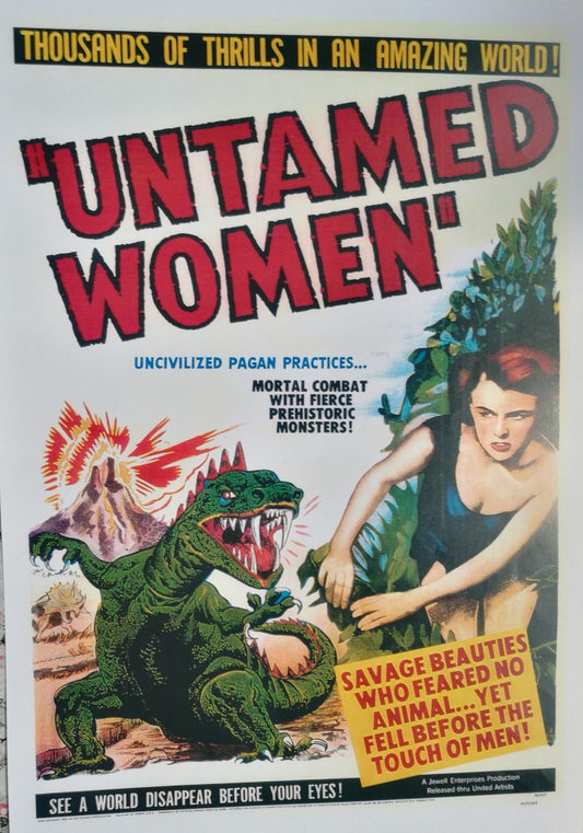 Poster DIN A3 - Untamed Woman