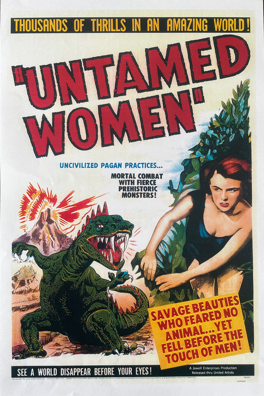 Poster DIN A3 - Untamed Woman