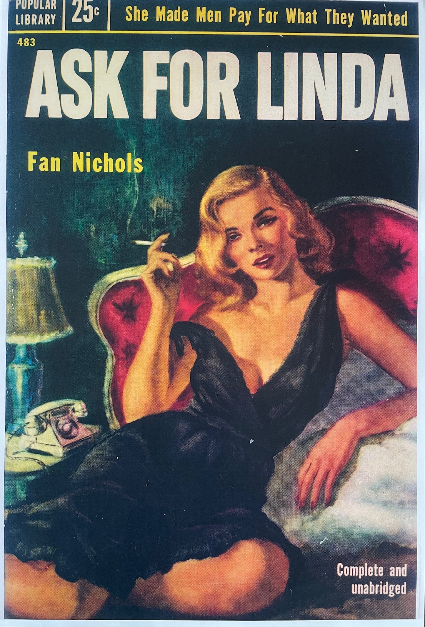 Poster DIN A3 - Ask For Linda