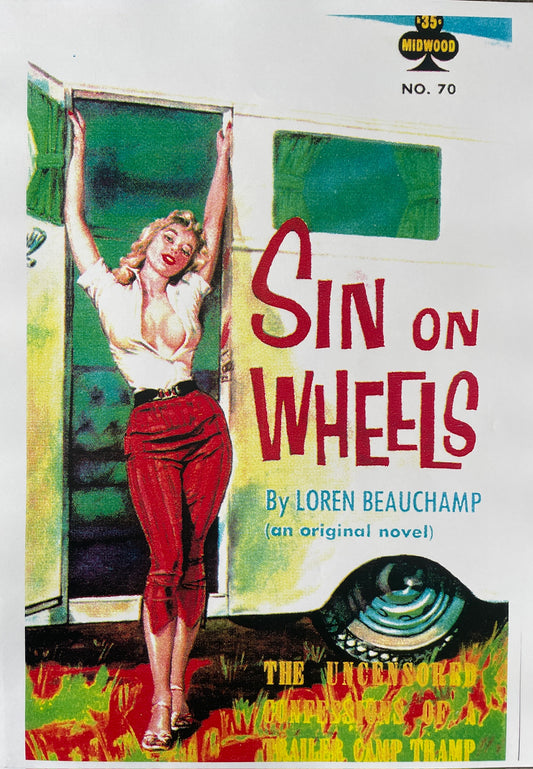 Poster DIN A3 - Sin On Wheels