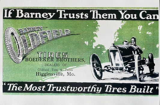 Poster DIN A3 - If Barney Trusts