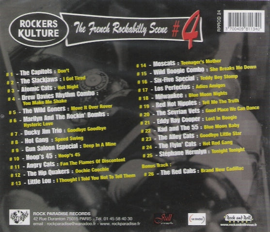 CD - VA - Rockers Kulture - The French Rockabilly Scene - Vol. 4