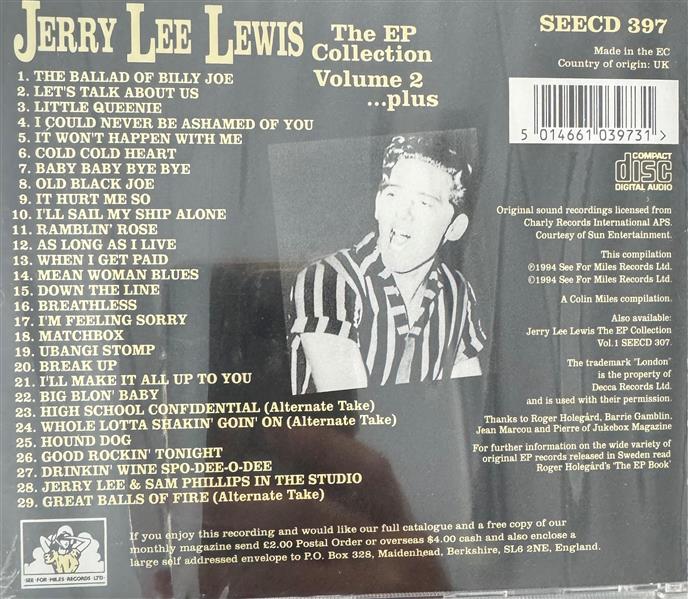 CD - Jerry Lee Lewis - The E.P. Collection Volume 2
