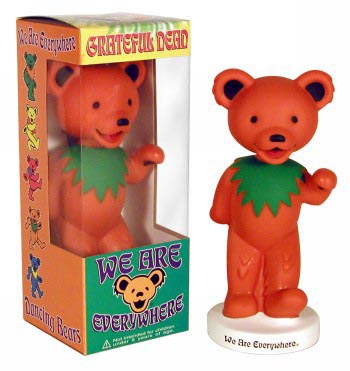 Wackelfigur - Greatful Dead Bear - Orange