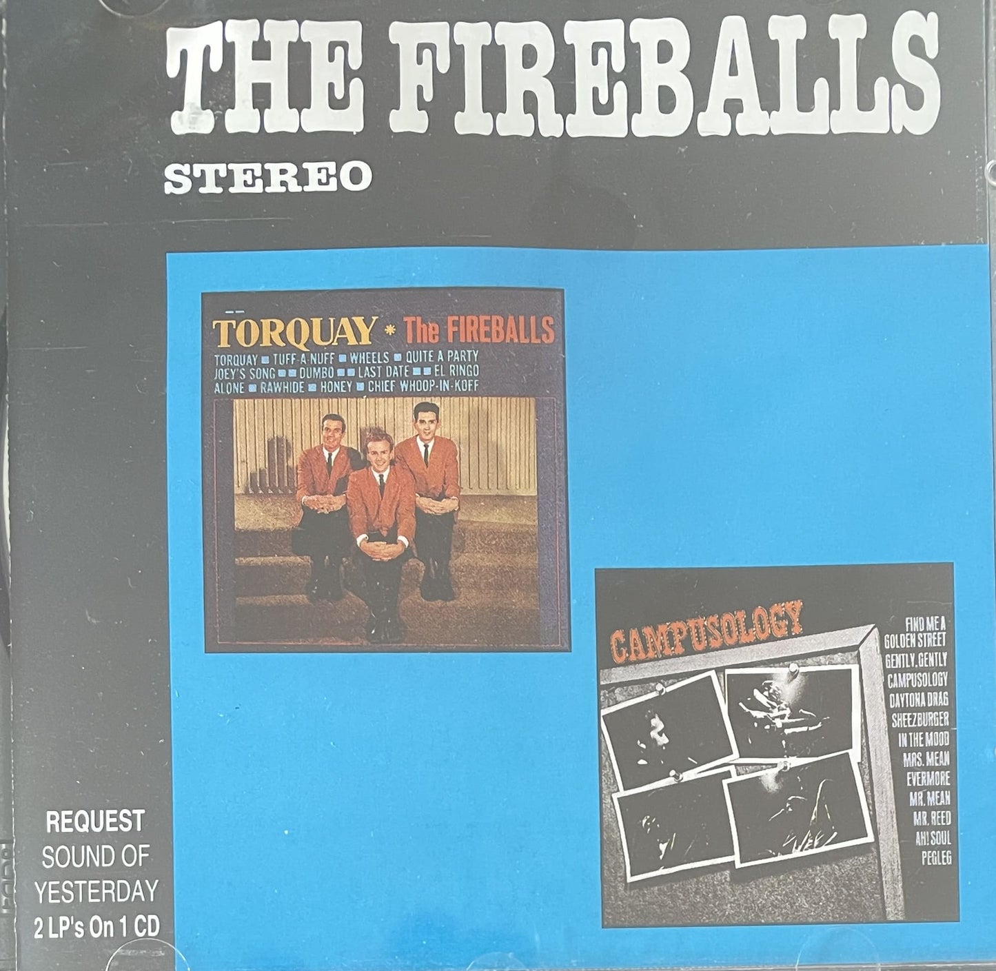 CD - Fireballs - 2 On 1, Torquay, Campisology