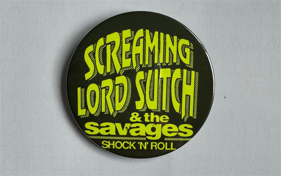 Button Groß - Screaming Lord Sutch & The Savages