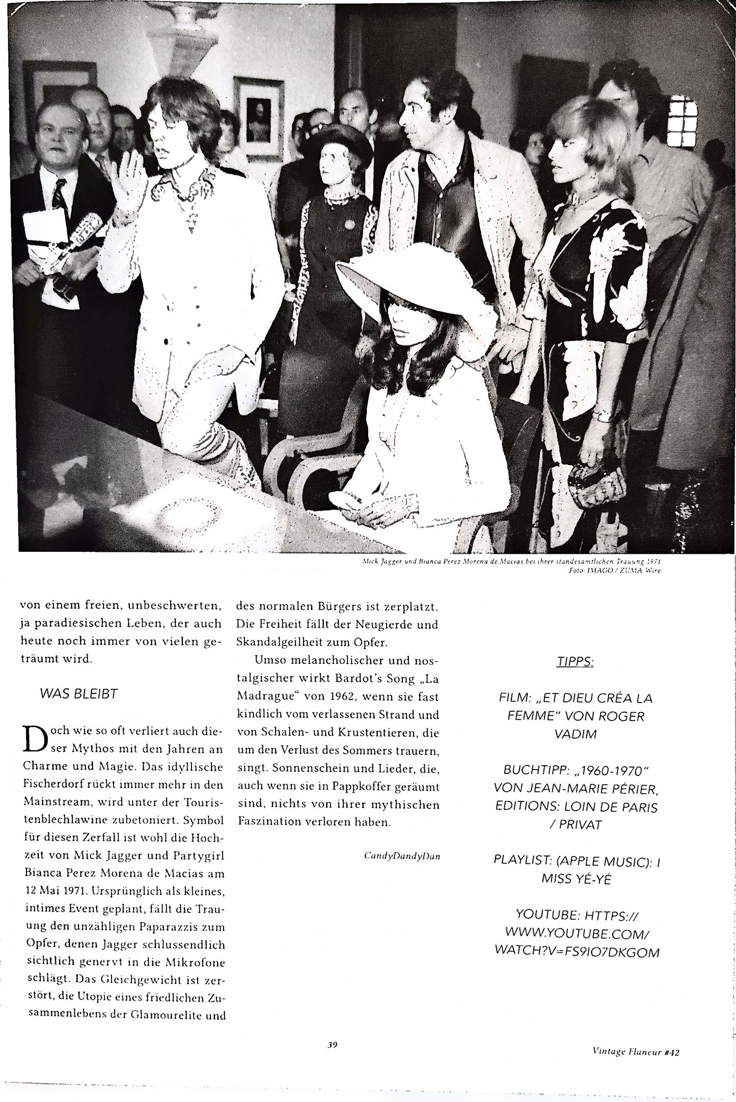 Magazin - Vintage Flaneur Magazin 42