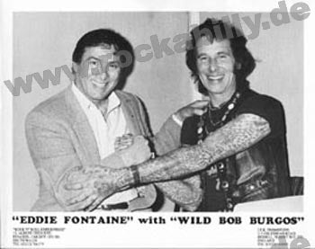 Autogramm-Foto - Wild Bob Burgos With Eddie Fontaine