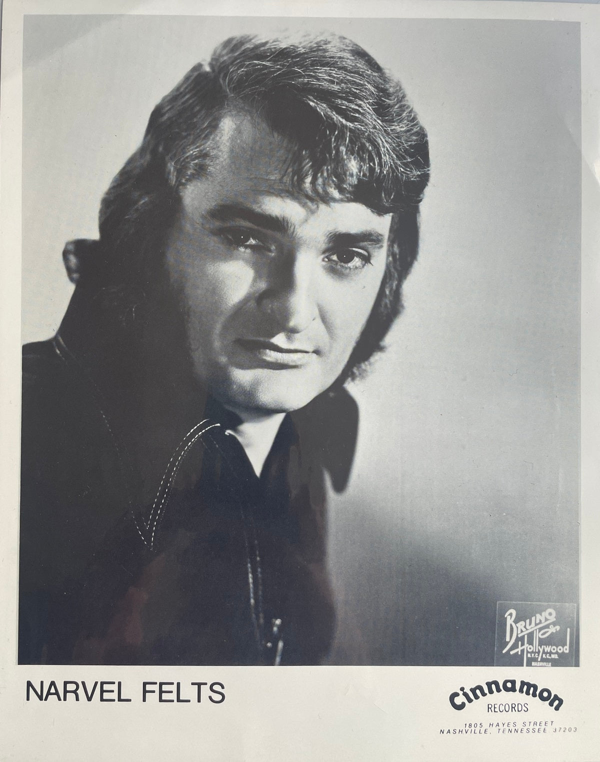 Autogramm-Foto - Narvel Felts 70er