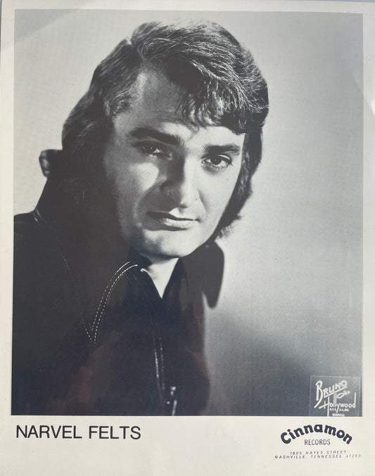 Autogramm-Foto - Narvel Felts 70er
