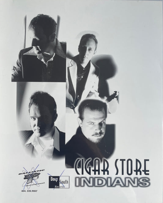 Autogramm-Foto - Cigar Store Indians