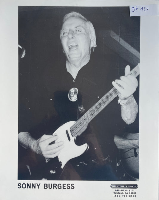 Autogramm-Foto - Sonny Burgess