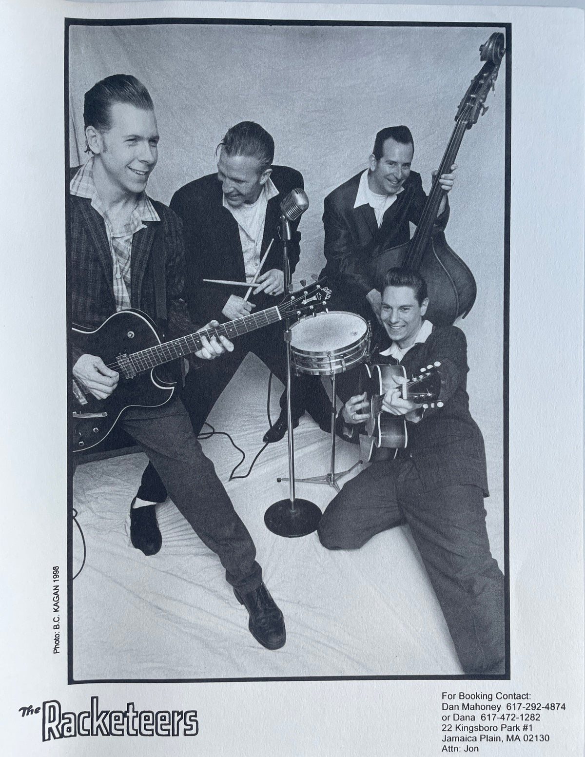 Autogramm-Foto - Racketeers