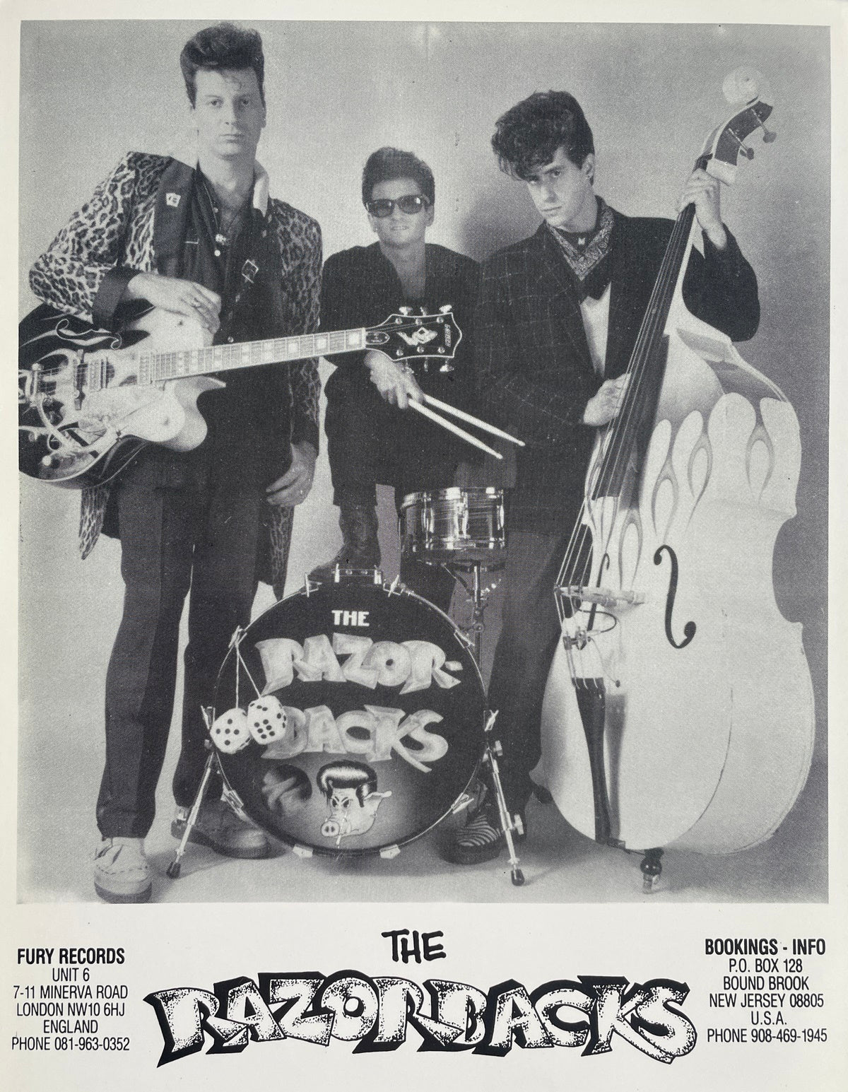 Autogramm-Foto - Razorbacks – Rockabillyshop
