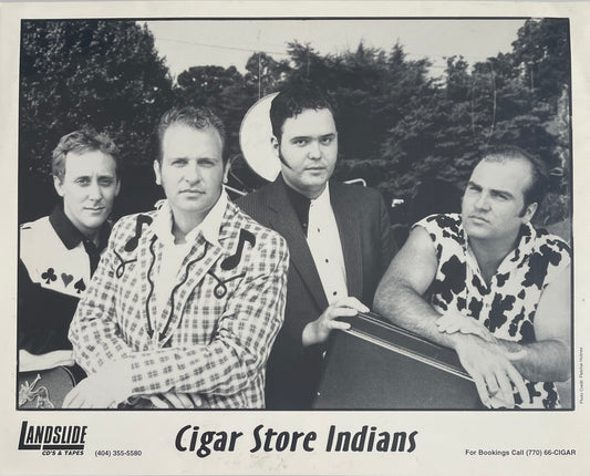 Autogramm-Foto - Cigar Store Indians