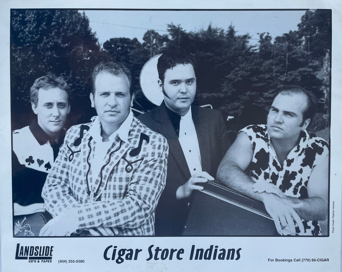 Autogramm-Foto - Cigar Store Indians