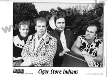 Autogramm-Foto - Cigar Store Indians