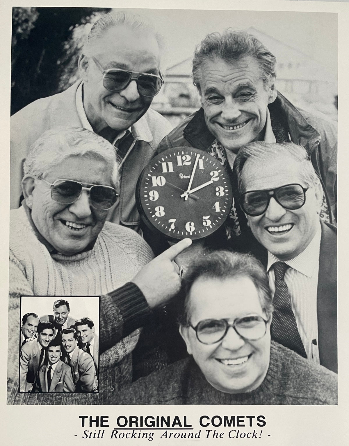 Autogramm-Foto - Comets - Still Rocking Around The Clock