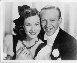 Autogramm-Foto - Fred Astaire & Paulette Goddard