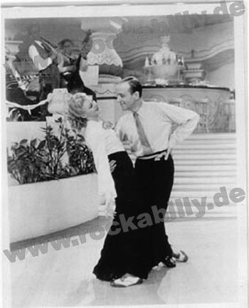Autogramm-Foto - Fred Astaire & Ginger Rogers - Rokuta