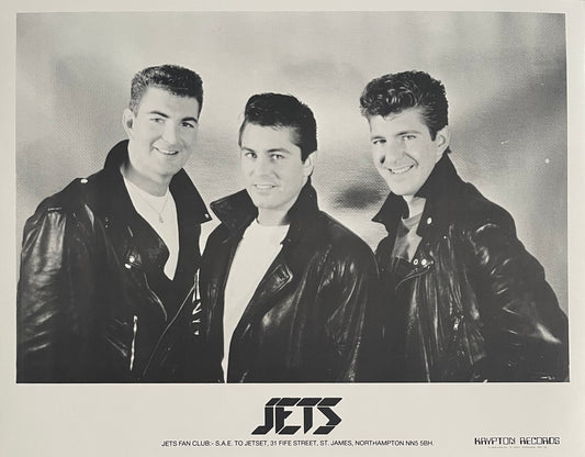 Autogramm-Foto - Jets - Lederjacken