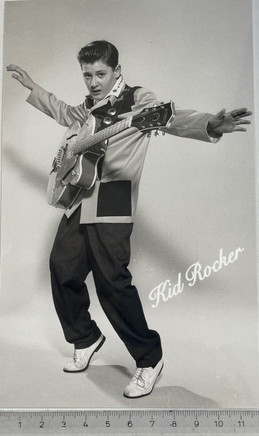 Autogramm-Foto - Kid Rocker, black&white