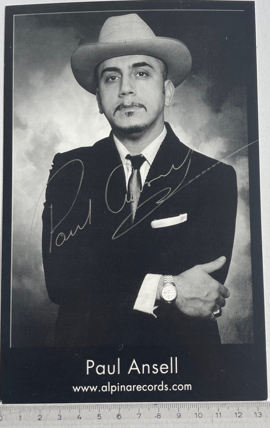 Autogramm-Foto - Paul Ansell - signiert