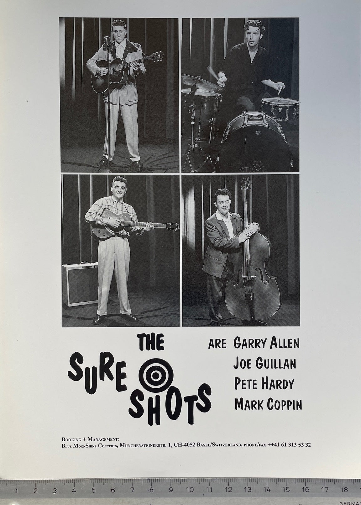 Autogramm-Foto - Sure Shots