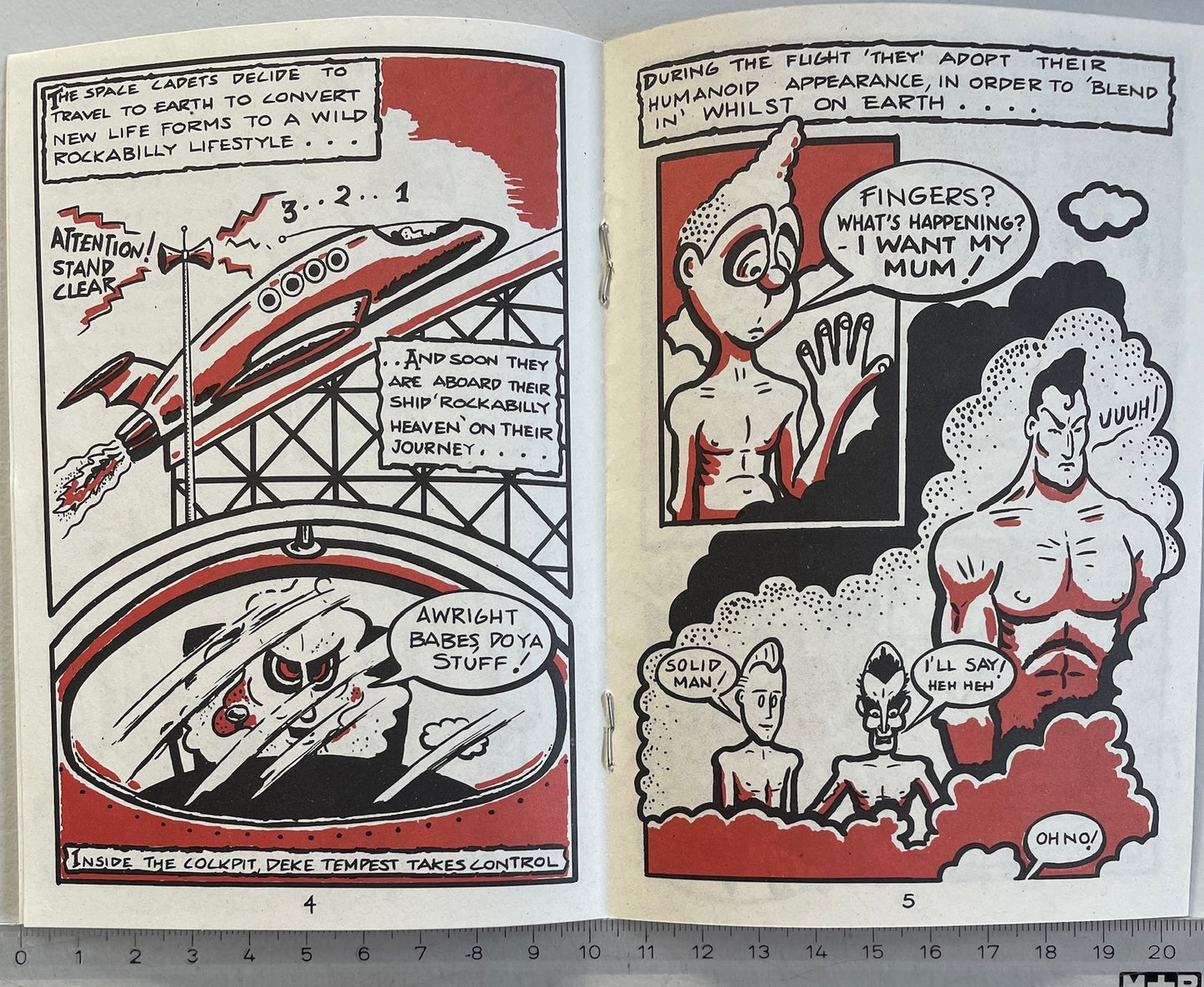 Space Cadets - 8 page mini-booklet