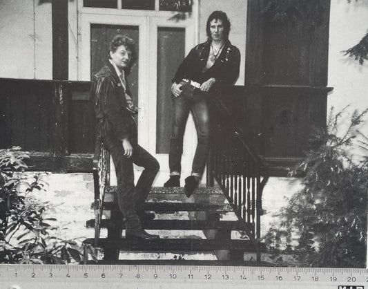 Autogramm-Foto - Ian Terry & Wild Bob Burgos (A5)