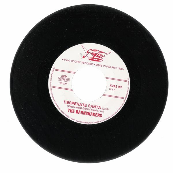 Single - Barnshakers - Desperate Santa, Santa's Got A Brand New Pedal Steel
