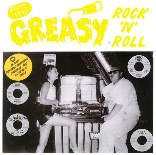 LP - VA - Greasy Rock And Roll Vol. 3