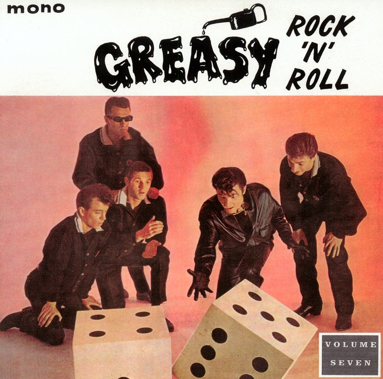 LP - VA - Greasy Rock And Roll Vol. 7