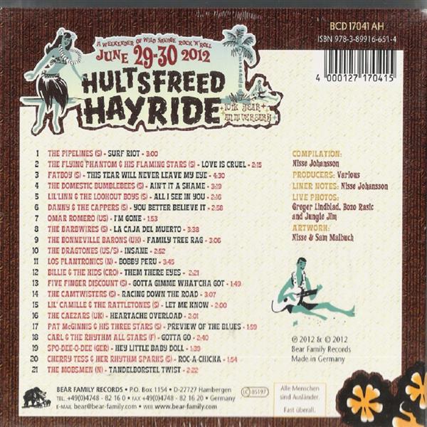 CD - VA - Hultsfreed Hayride - 10 Years Of Wild Savage Rock