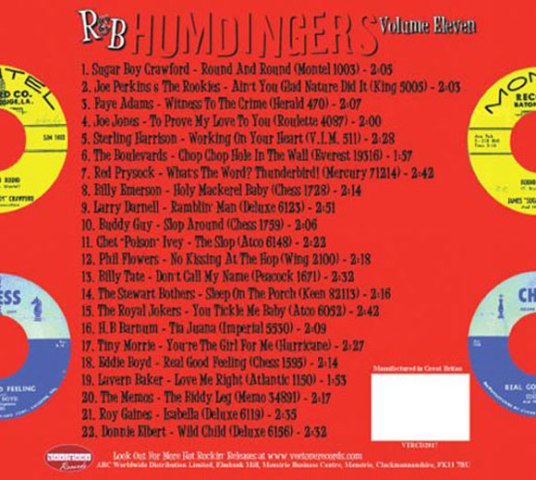 CD - VA - R&B Humdingers Vol. 11