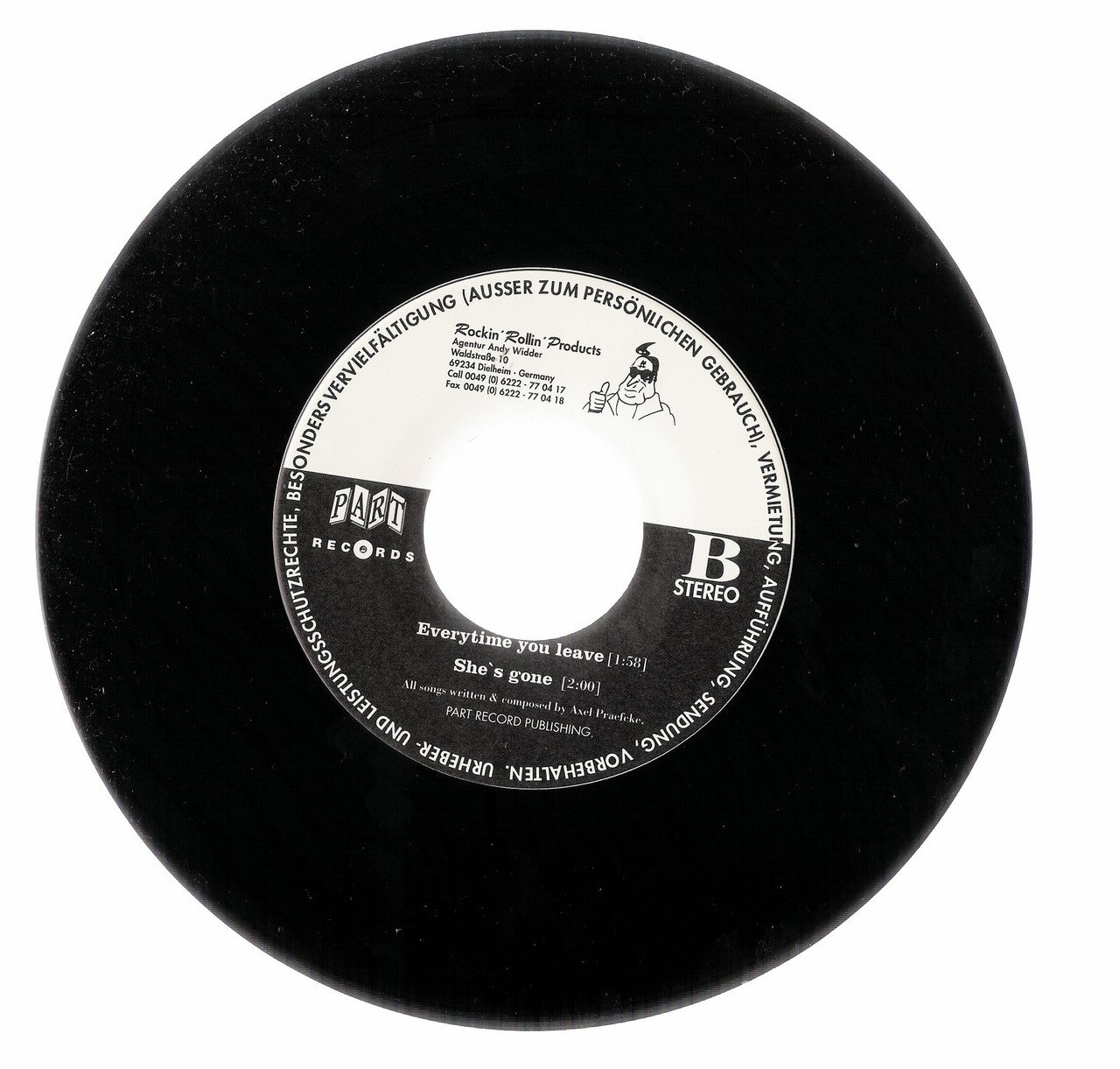 Single - Ike & the Capers - I'm Not Shy To Do +3