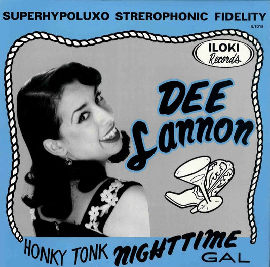 10inch - Dee Lannon - Honky Tonk Nighttime Gal
