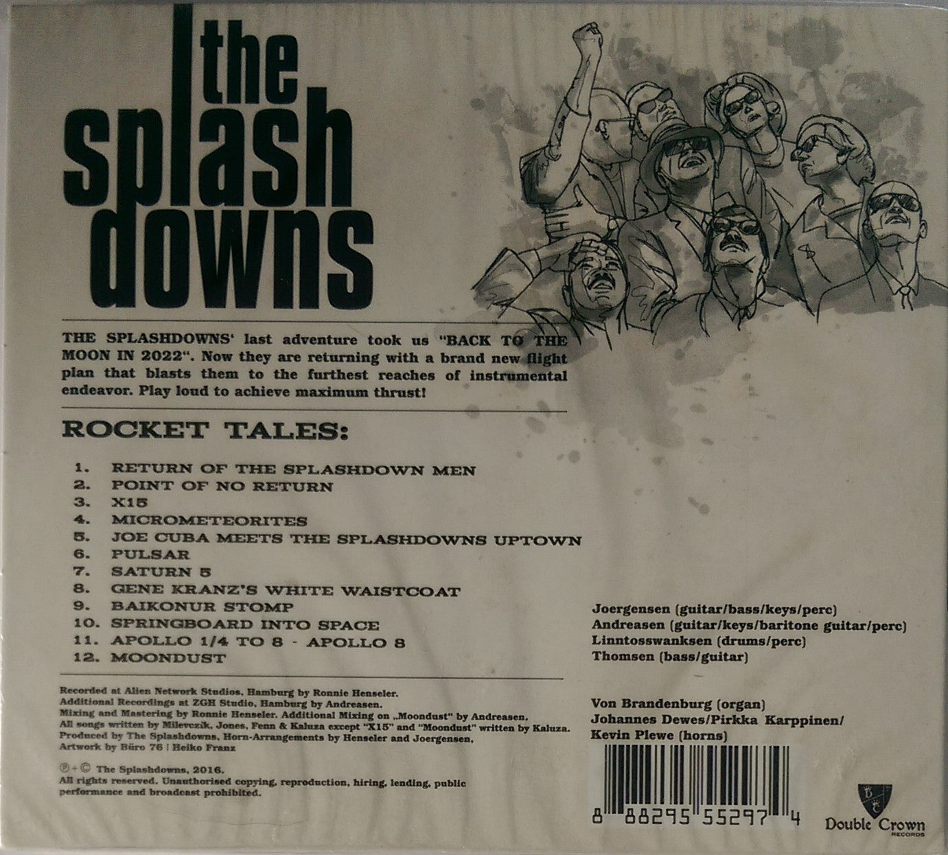 CD - Splashdowns - Rocket Tales