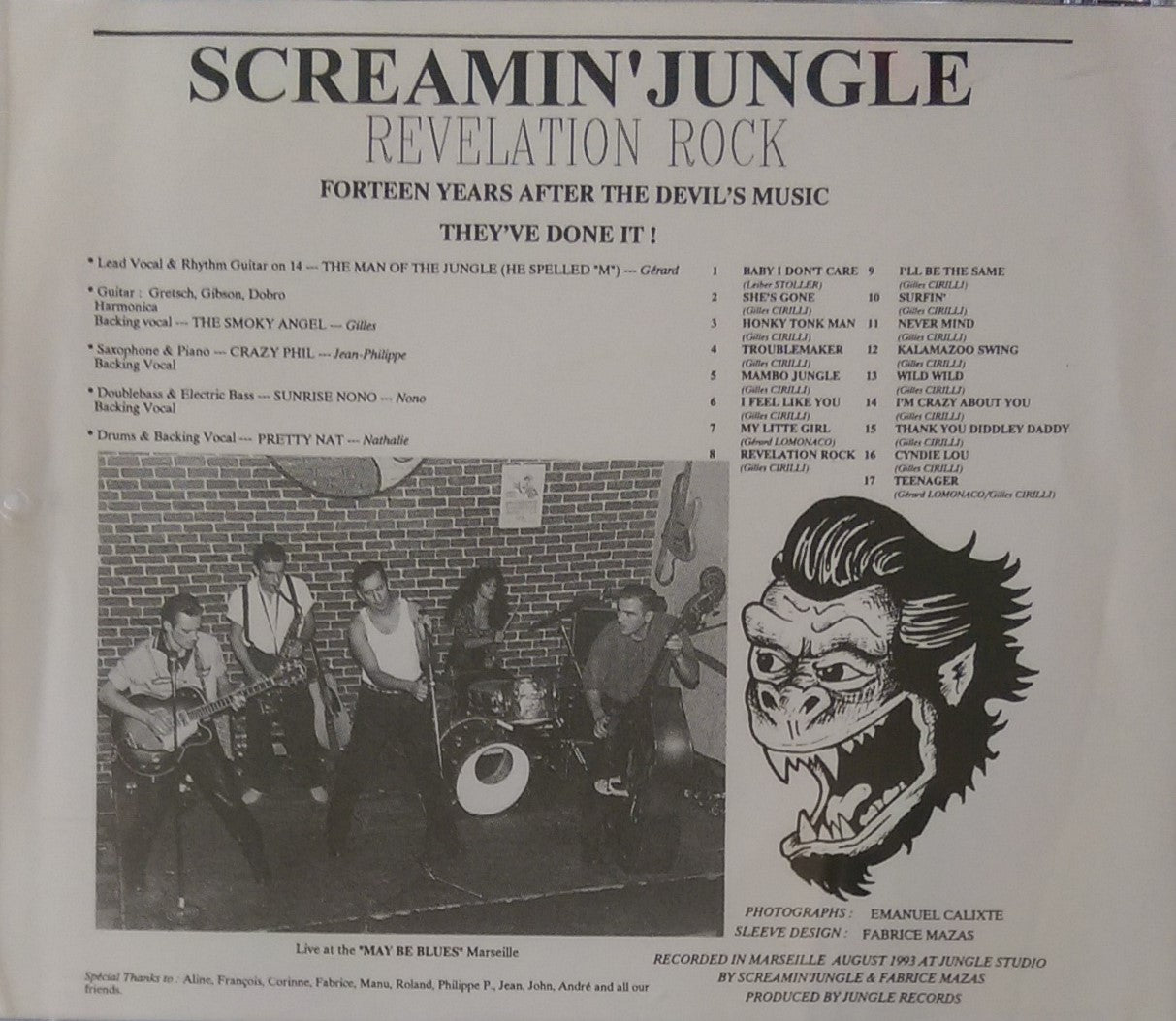 CD - Screamin' Jungle - Revelation Rock