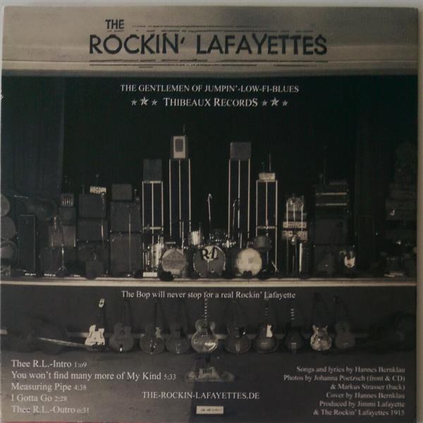 CD-Maxi - Rockin Lafayettes - The Gentlemen Of Jumpin' Low-Fi-Blues