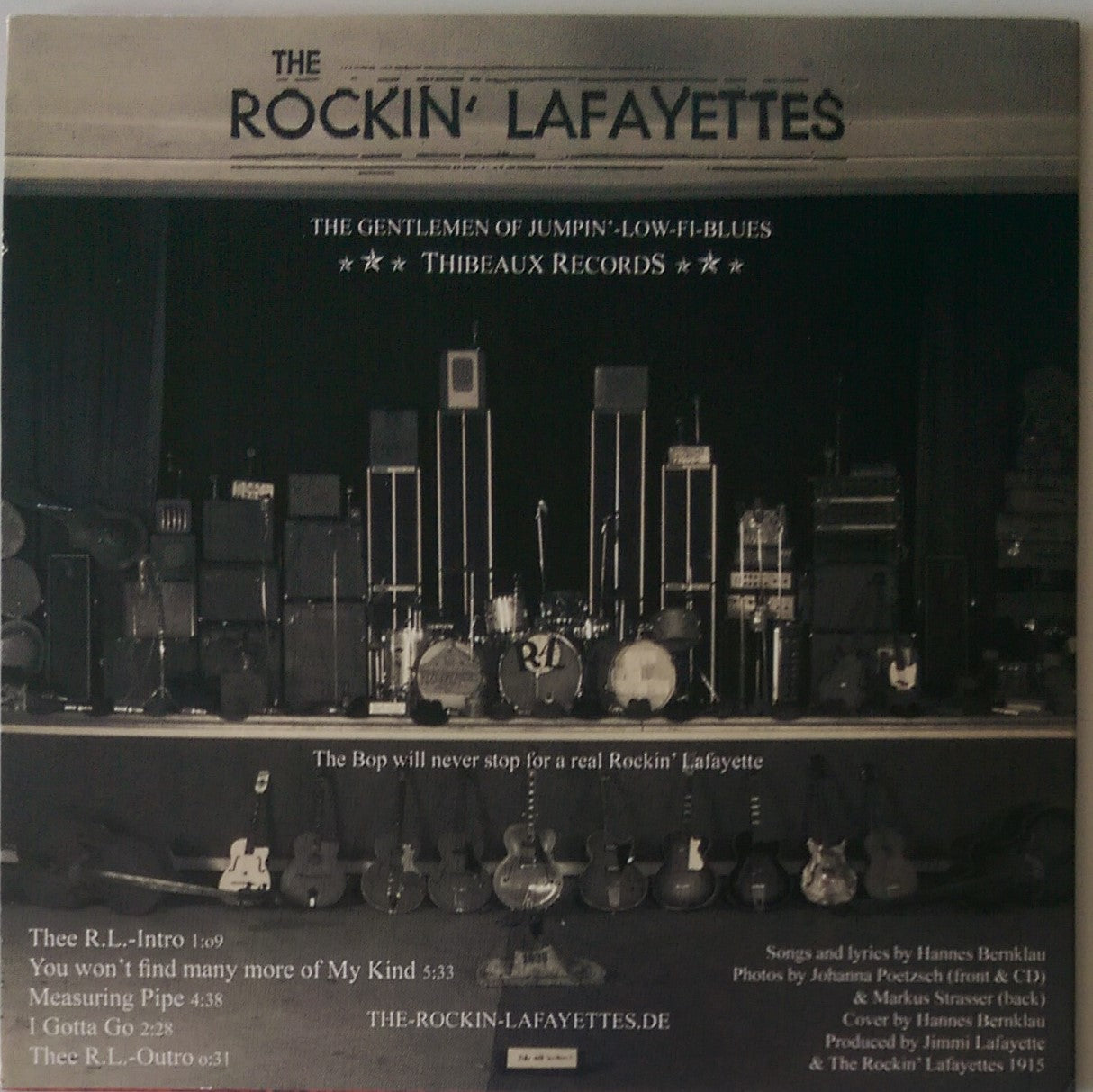 CD-Maxi - Rockin Lafayettes - The Gentlemen Of Jumpin' Low-Fi-Blues